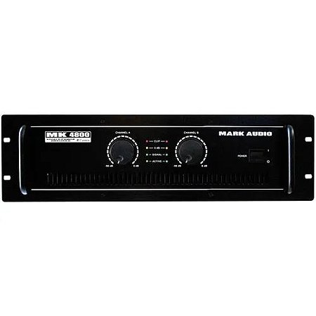 Amplificador Mark Audio MK6200 1200W 4R