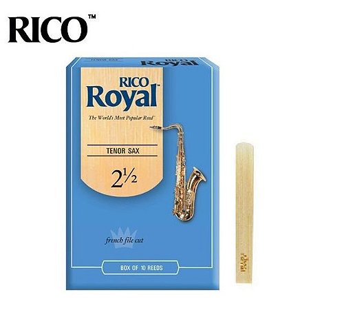 Palheta Rico Royal Sax Tenor 2.5 RKB1025 UNID