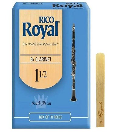 Palheta Rico Royal Clarineta 1.5 RCB1015 UNID
