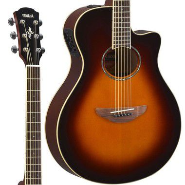 Violão Yamaha APX600 OVS Aço Flat Elétrico Vintage Sunburst