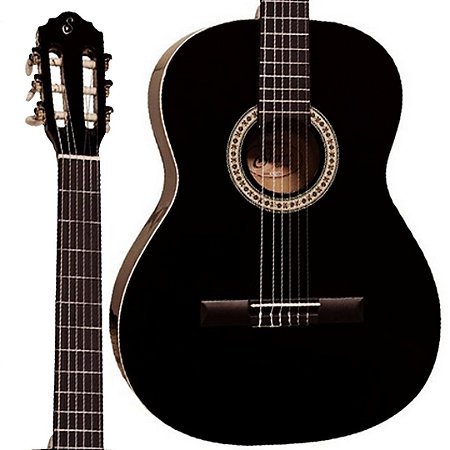 Violao Giannini Start N-14 BK Nylon Acustico Preto