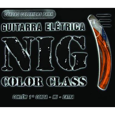 Encordoamento Nig Guitarra 010 N-1642 Laranja