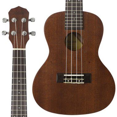 Ukulele Kalani 200CT Concert 24 Tribes Series Acustico Tabaco Sapele c/ Capa