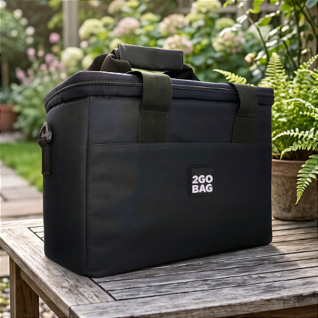 Bolsa Térmica 2go Bag Pro Black com Capacidade para 13,5 Litros