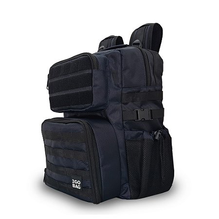 Mochila 2go bag 2 em 1 PRO | Navy