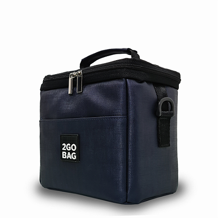 Bolsa Térmica 2go Bag Mini Navy com Capacidade para 4,3 Litros