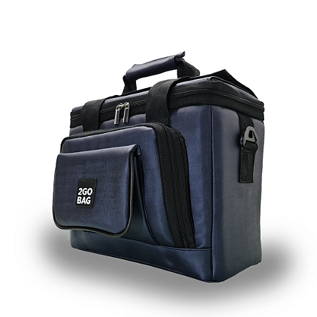 Bolsa Térmica 2go Bag Pro Navy com Capacidade para 13,5 Litros