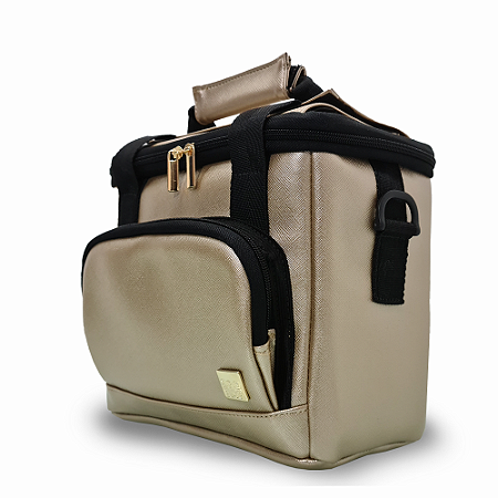 Bolsa Térmica 2go Bag Mid Fashion Gold com Capacidade para 6,6 Litros
