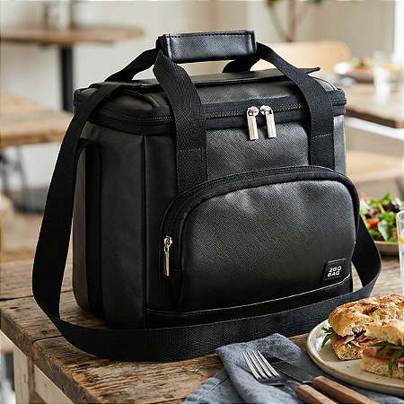 Bolsa Térmica 2go Bag Mid Casual Black com Capacidade para 6,6 Litros