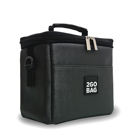 Bolsa Térmica 2go Bag Mini Chumbo com Capacidade para 4,3 Litros