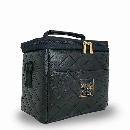 Bolsa Térmica 2go Bag Mini Fashion Black com Capacidade para 4,3 Litros