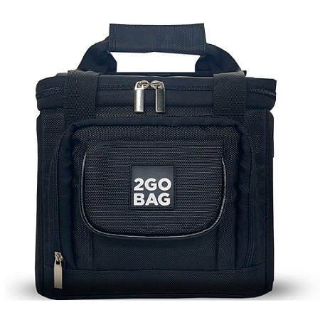 Bolsa Térmica 2go Bag Mid Sport Black com Capacidade para 6,6 Litros