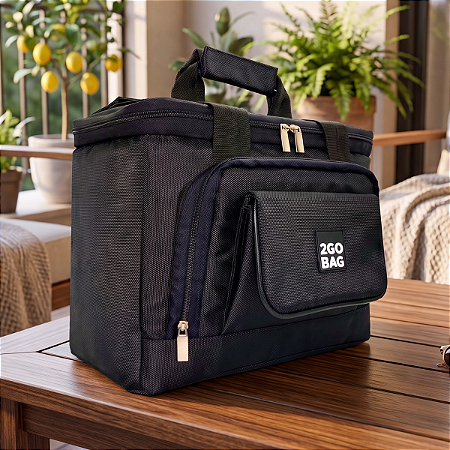Bolsa Térmica 2go Bag Pro Sport Black com Capacidade para 13,5 Litros