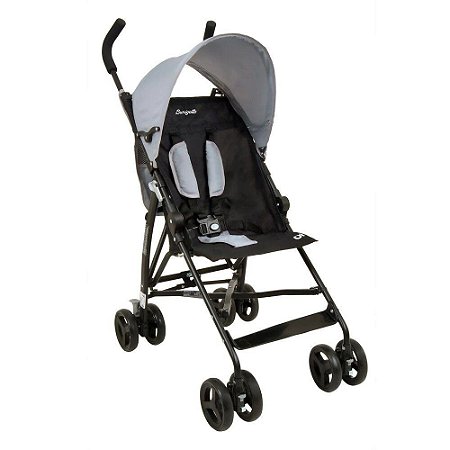 Locação de Carrinho De Bebê Oi Cinza até 15 Kg - Burigotto