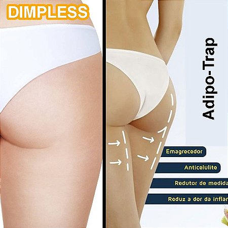 Duo  Fim da Celulite - Dimpless 40Mg - 30 Capsulas + Adipo Trap - 100 Ml