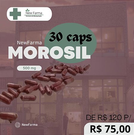 Morosil (laranja Moro ) 500Mg - 30 capsulas