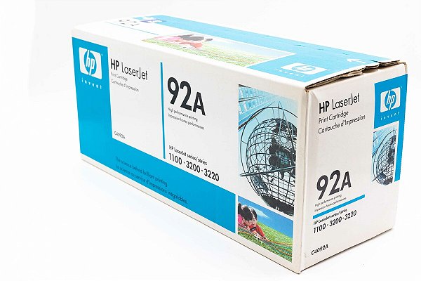 Cartucho Hp 92a Laserjet 1100 3200 3220 C4092a Original