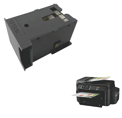 Caixa De Manutenção Compatível Com Epson T6711 L1455 Wf7110