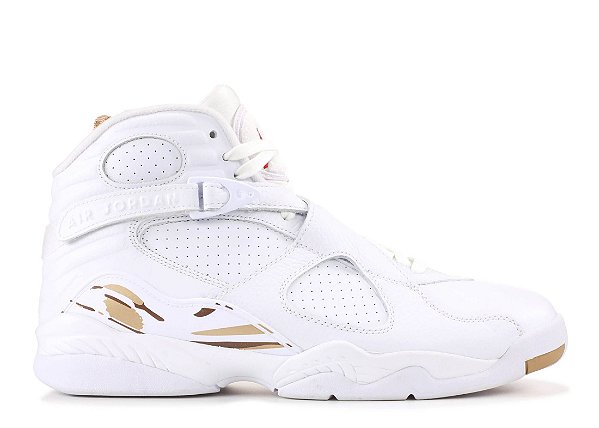 jordan 8 white gold