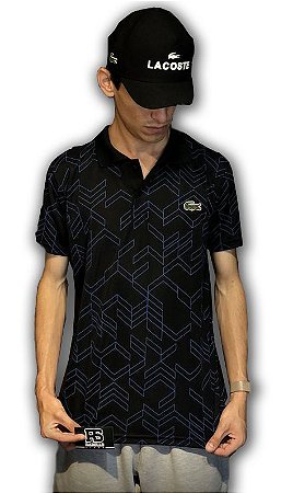 polo da lacoste preta