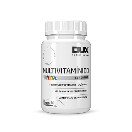 Multivitamínico Esportivo (30 cáps.) - DUX Nutrition