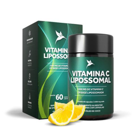 Vitamina C Lipossomal 1100 MG  (60 CAPS) - Pura Vida