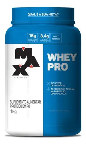 Whey Pro (1kg) Max Titanium