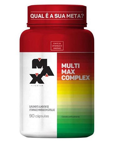 Multimax Complex (90 caps) Max Titanium