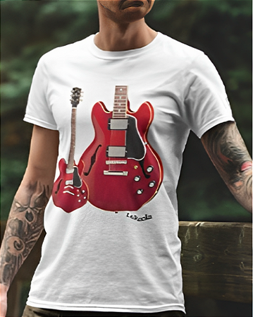 Camiseta Guitarra 335