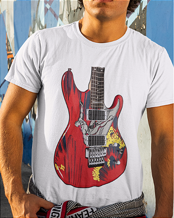Camiseta Guitarra Satriani