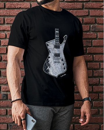 Camiseta Guitarra Espelho