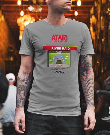 Camiseta River Raid Atari Activision - Retro Games