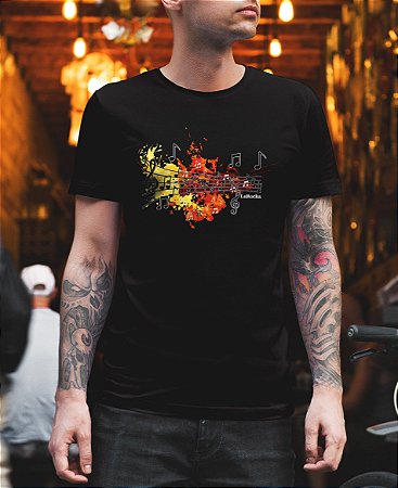 camiseta nota musical