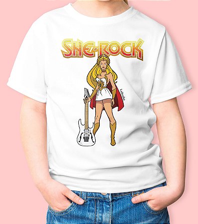 Camiseta Infantil SheRock