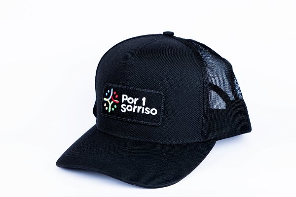 BONÉ TRUCKER PRETO - SORRISO