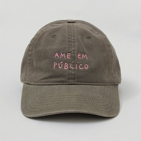 Boné Ame Em Público - VERDE OLIVA