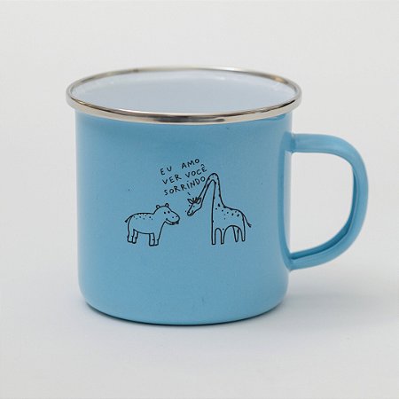 Caneca INOX - AZUL CLARO
