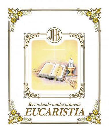 Álbum Recordando Minha Primeira Eucaristia - Luxo