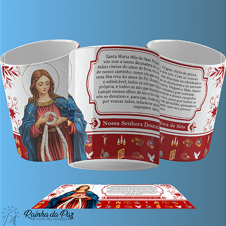 Caneca - Nossa Senhora Desatadora dos Nós