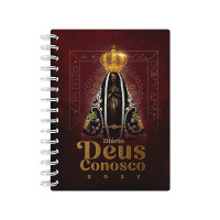 Diário Deus Conosco - 2027 - Nossa Senhora Aparecida - Wire-o