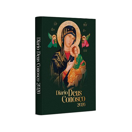 Diário Deus Conosco - 2026 - Perpétuo Socorro  - Cristal