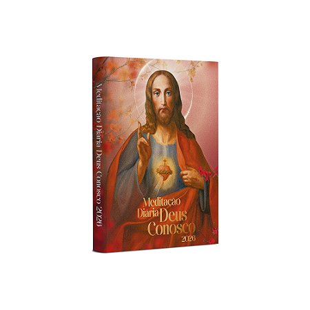 Diário Deus Conosco - 2026 - Coração de Jesus - Cristal