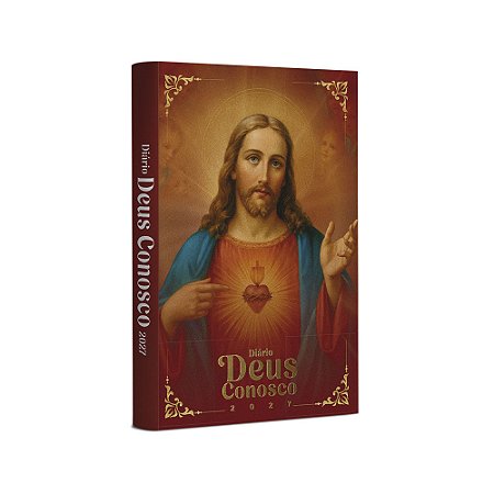 Diário Deus Conosco - 2027 - Coração de Jesus - Cristal
