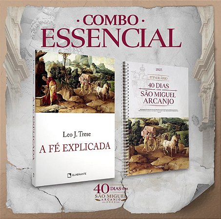 Combo Essencial  40 dias com São Miguel Arcanjo - Frei Gilson 2025