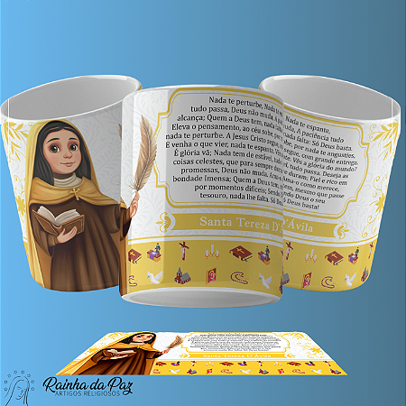 Caneca - Santa Tereza D'Ávila