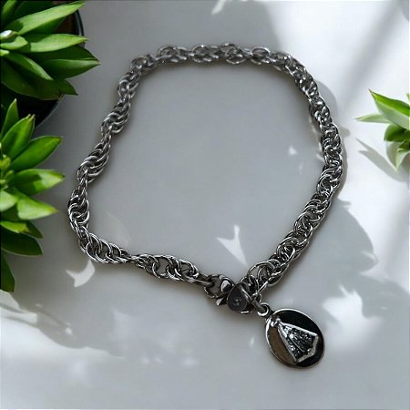 Pulseira N. Sra. Aparecida - INOX