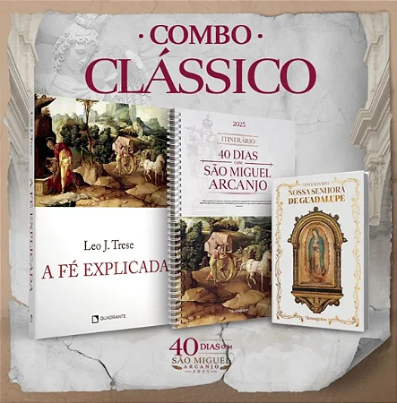 Combo Clássico - 40 dias com São Miguel Arcanjo - Frei Gilson 2025