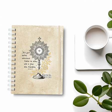 Agendas 2026- Capa Ostensório - Bege