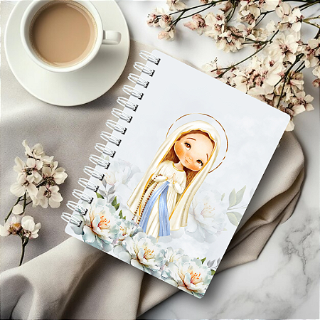 Caderno Personalizado - Nossa Senhora de Lourdes - A5