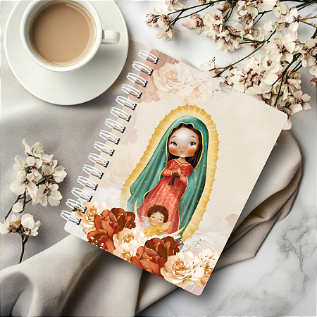 Caderno Personalizado - Nossa Senhora de Guadalupe - A5